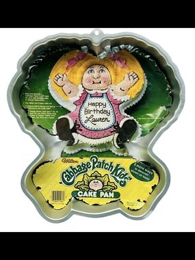 Vintage Wilton Cabbage Patch Kids Girl Cake Pan